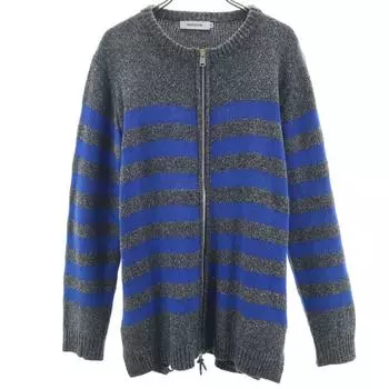 nonnative Border Pattern Knit jacket gray Men s Used