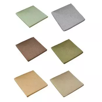 Nonslip Cushion with Ties Machine Washable Cover Office Chair Cushions Pad for Home Office Sofa Car Decoration