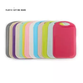 Nonslip Plastic Cutting Board Food Fruit Chopping Block Mat Kitchen Cook Supply Kitchen Cutting Boards Washable Chopping Board красный