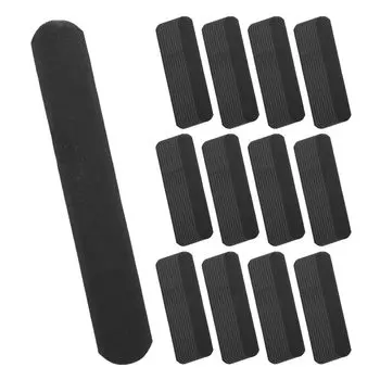 Nonwoven Sweat Absorbing Easy to Stick and for and Large Capacity Pads, Disposable, Cut, Shirts, Collars, Hats, Foreheads, (Black, 120-Pack)
