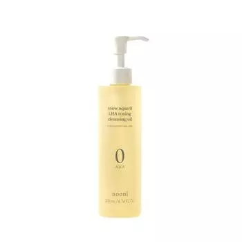 NOONI Snow Aqua 0 LHA тонизирующее очищающее масло 200 мл P000DWIA - Cleansing Oil