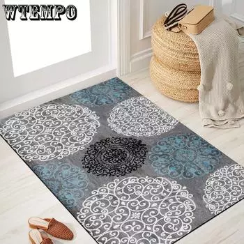 Nordic Carpet Гостиная Чайный столик Ковер Домашний Напольный Коврик Современный Простой Спальня Комната Ins Wind Прикроватный Ковер 40*60cm