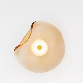 Nordic Creative Glass Wall Lamp Led Copper Wall light Modern Living Room Bedroom Bedside Corridor Study Designer Decor Luminaire