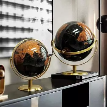 Nordic Creative Globe Office Decoration Study Model Room Decoration School Выпускной Подарок Китайский Английский