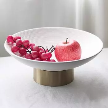 Nordic Ins Style Light Luxury Fruit Taberna Fruit Pocket Decorations Model Room Hotel B&B Desktop Snacks Dry Fruit Taberna Accessories