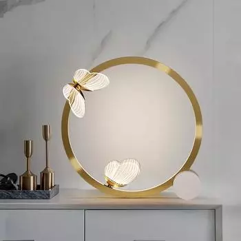 Nordic LED Butterfly Настольная лампа Современные Роскошные Декоративные Настольные Лампы Для Домашнего Внутреннего Освещения Ночной Светильник Для Спальни Warm White&US plug