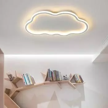Nordic LED Creative Clouds Ceiling Lamp For Living Dining Room Bedroom Study Restaurant Lighting Fixture Lustre Home Decoration Cold White(no RC)