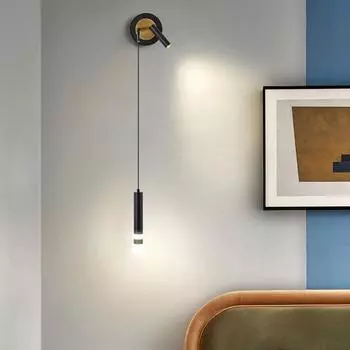 Nordic LED Настенный светильник 5 Вт 3 Вт Бра Светильники Люстры и прожекторы Освещение Домашний декор Для Гостиной Спальни Гостиничных номеров Natural White