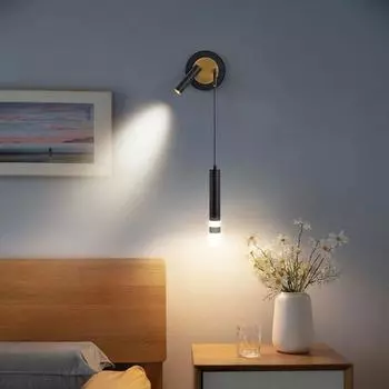 Nordic LED Настенный светильник 5 Вт 3 Вт Бра Светильники Люстры и прожекторы Освещение Домашний декор Для Гостиной Спальни Гостиничных номеров Natural White