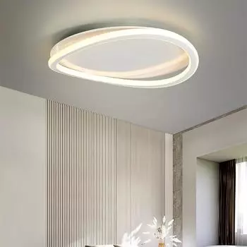 Nordic Modern LED Ceiling Light For Спальня Гостиная Столовая Домашнее Украшение Внутреннее Освещение Приспособление Потолочная Люстра Luster Warm White(no RC)