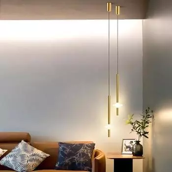 Nordic Modern LED подвесной светильник для потолка, спальни, гостиной, домашнего декора, подвесной светильник, люстра Warm White