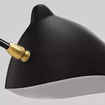 Nordic Retro Multi Heads Pandent Lamp Simple Design Ceiling Postmodern Home Lighting Living Room Led Luminaire Room Decor Black