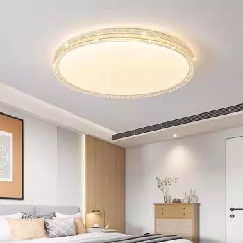 Nordic simple LED потолочный светильник 2024 новый круглый квадратный затемняющий светильник для гостиной столовой спальни роскошные благородные внутренние светильники changeable