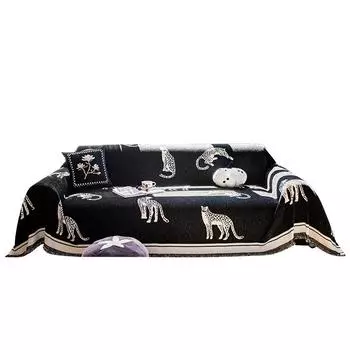 Nordic Style Light Luxury High-end Sofa Cover Fabric Четырехсезонный универсальный чехол для дивана Одеяло для дивана Новый стиль 180*130cm