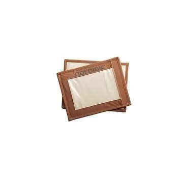 NORDISK 25 19см с 2 табличками для тента уличной палатки [оригинал Япония] chocolate