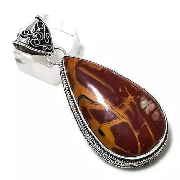 Noreena Jasper Gemstone Handmade 925 Sterling Silver Jewelry Pendant 2.40 K1o20