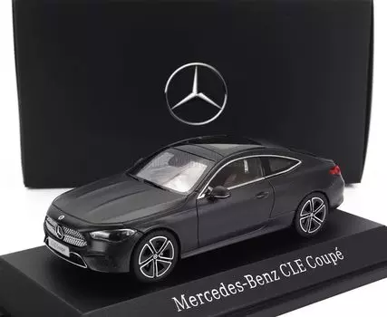 NOREV Benz Mini Car BENZ CLE Class Coupe 2023 Серый 1/43 (С236) (Графит Магно) [Элемент] серый
