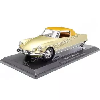 NOREV citroen DS 19 Le Dandy 64 Metallic beige/brown roof 1/18 181741