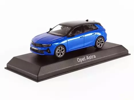 Norev Opel Astra 2022 Металлический синий Готовое изделие 1/43
