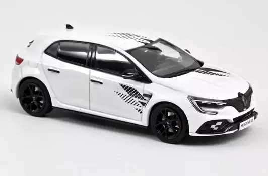 NOREV Renault Megane Ultime 2023 Pearl White NOREV Megane Ultime Minicar 1/43 R.S. РС. [Использовал] белый