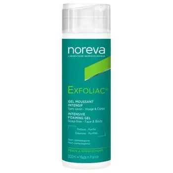 Noreva Exfoliac Интенсивный очищающий пенящийся гель 200 мл