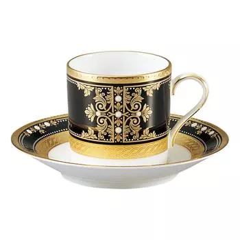 Noritake Coffee Cup Saucer 125cc Evening Majesty Bone China & T59881/4818