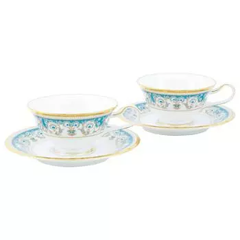 Noritake Cup Saucer 220cc Armando 2 Bone China & (Парный набор) (Кофе чай) Y6988/H-469