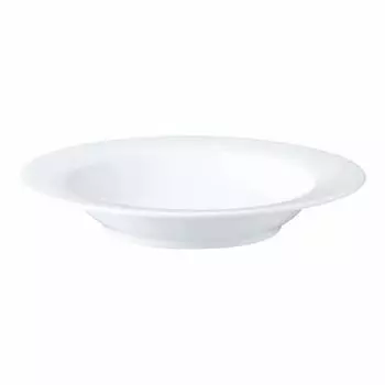 Noritake Deep Plate 28cm Arctic White Microwave Safe Dishwasher Safe 1 Piece White Fine Porcelain (White) 91534/4000