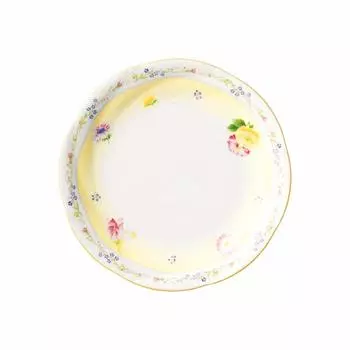 Средняя тарелка Noritake Jeune Frere желтая тарелка безопасна для микроволновой печи 18,3 см 59315A/4620 диаметр прибл.. 18,3 см, высота прибл.. 1.8cm жёлтый