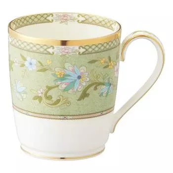 Noritake Mug 295cc Yoshino Green Bone China T59880/9983-5