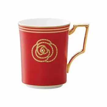 Кружка Noritake 330cc Aidan Gold 1 шт. Красный костяной фарфор T93655/4941-1