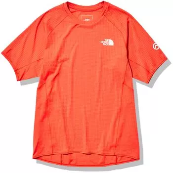 North Expedition Dry Dot Crew NT12324 Retro Orange WM [The Face] S/S