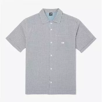 North Face Men S Traveller Check рубашка с коротким рукавом Nambang nh8Sq01 Red/090(S)