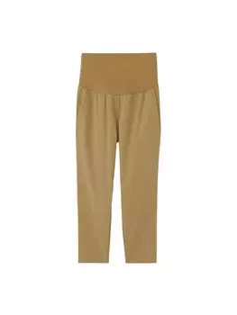 North Maternity Long Water Electrostatic Kelp Tan L [The Face] Брюки, женские, отталкивающие, эластичные, дородовые, послеродовые, уход,