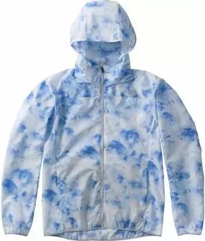 North Novelty Swallowtail Vent Hoodie Tie Dye Marine Japan S to Japanese size [The Face] Women s (equivalent S)