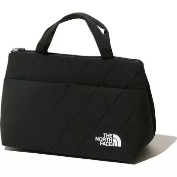 North Tote Bag Geo Face Box Tote Black [The Face]