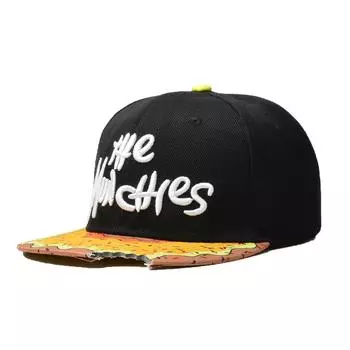 Northwood Кепка Snapback с плоскими полями и зазубринами в трех цветах, бейсбольная кепка унисекс, солнцезащитная кепка в стиле хип-хоп, кепка Snapback для активного отдыха, кепка для дальнобойщика 56-62 cm жёлтый