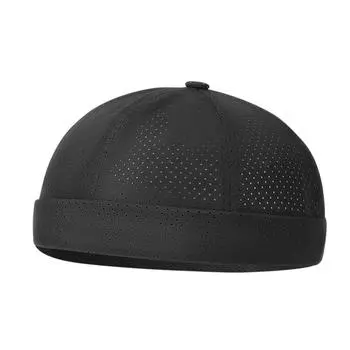 NORTHWOOD Summer New Mesh Quick Drying Main Hat Solid Color Light Panel Adjustable Skin Friendly Fully Breathable Hip-hop Tang Hat 56-60 cm чёрный