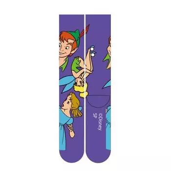 Носки Disney Nostalgica High Socks Peter Pan Tinkerbell Purple DS2127NJ