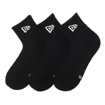 Носки для бейсбола НОСКИ 3 ПАРЫ 11531695 Черные Япония 2527 [New Era] [Унисекс] (БЕСПЛАТНЫЙ размер)