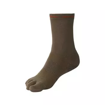Носки Fishing Grip Socks 5 Finger Olive Free [Daiwa] DS-4023F