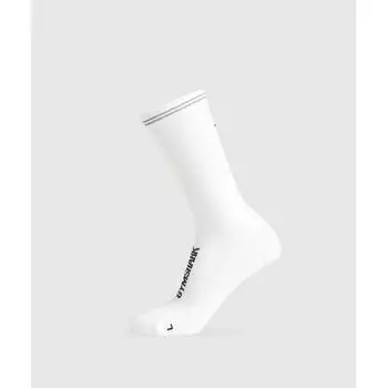 Носки Gymshark Crew для бега белые I3a1c Wb57 S