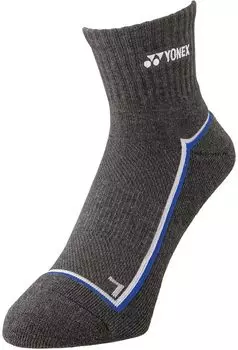 Носки по щиколотку 19238 Серые [Yonex] Мужские Moku(275)