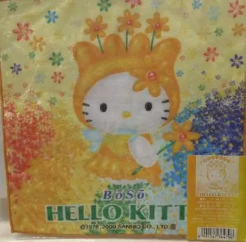 Носовой платок Hello Kitty Local Hand Boso Limited Flower Kitty Полотенце