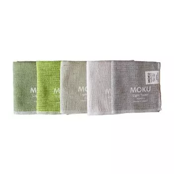 Носовые платки Contex MOKU (Набор из 5 предметов) 59716-90 (Зеленый/Лаймовый/Хаки/Миндальный/Серый)