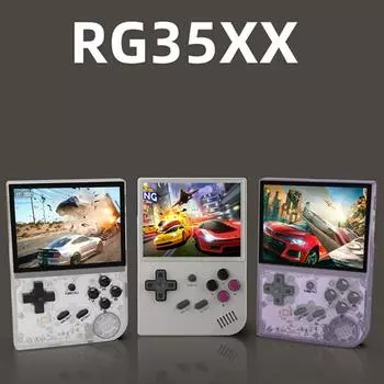 Ностальгическая игровая консоль RG35XX, портативная развлекательная машина, мультимедийный плеер для видеоигр, встроенные классические игры