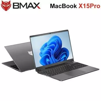 Ноутбук BMAX X15 Pro 15,6 , процессор Intel 12-го поколения N95, 16 ГБ LPDDR4, 512 ГБ SSD, Windows 11, 1920*1080, IPS, двойной Wi-Fi