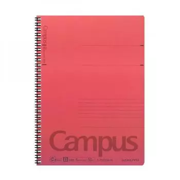 Ноутбук Kokuyo Campus Tweeling красный Semi B5b Gwa T200b R