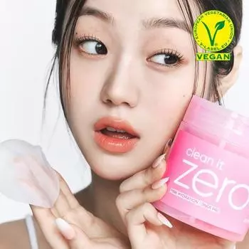 [НОВИНКА] Banila Co Clean It Zero Pink Moisture Toner Pads 70 листов, популярная взрывная косметика в Корее