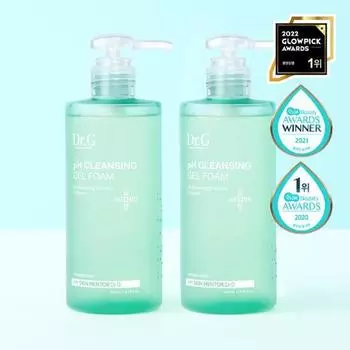 [НОВИНКА] Dr.G Mildly Adic Cleansing Gel Foam Double Plan 200 мл, очищение в Корее